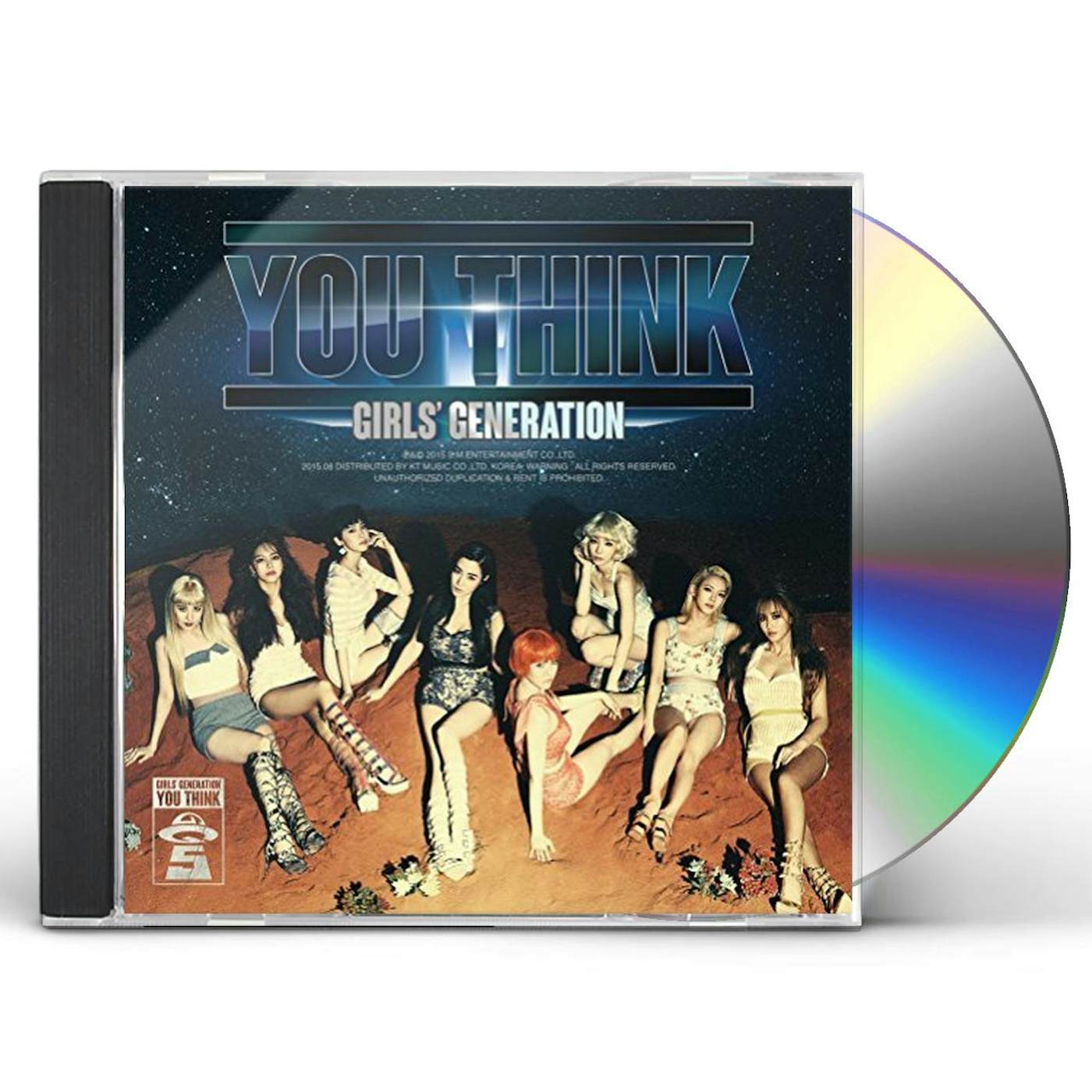 Girls' Generation YOU THINK (VOL.5) CD