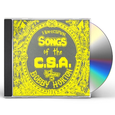 Bobby Horton HOMESPUN SONGS OF CSA 5 CD