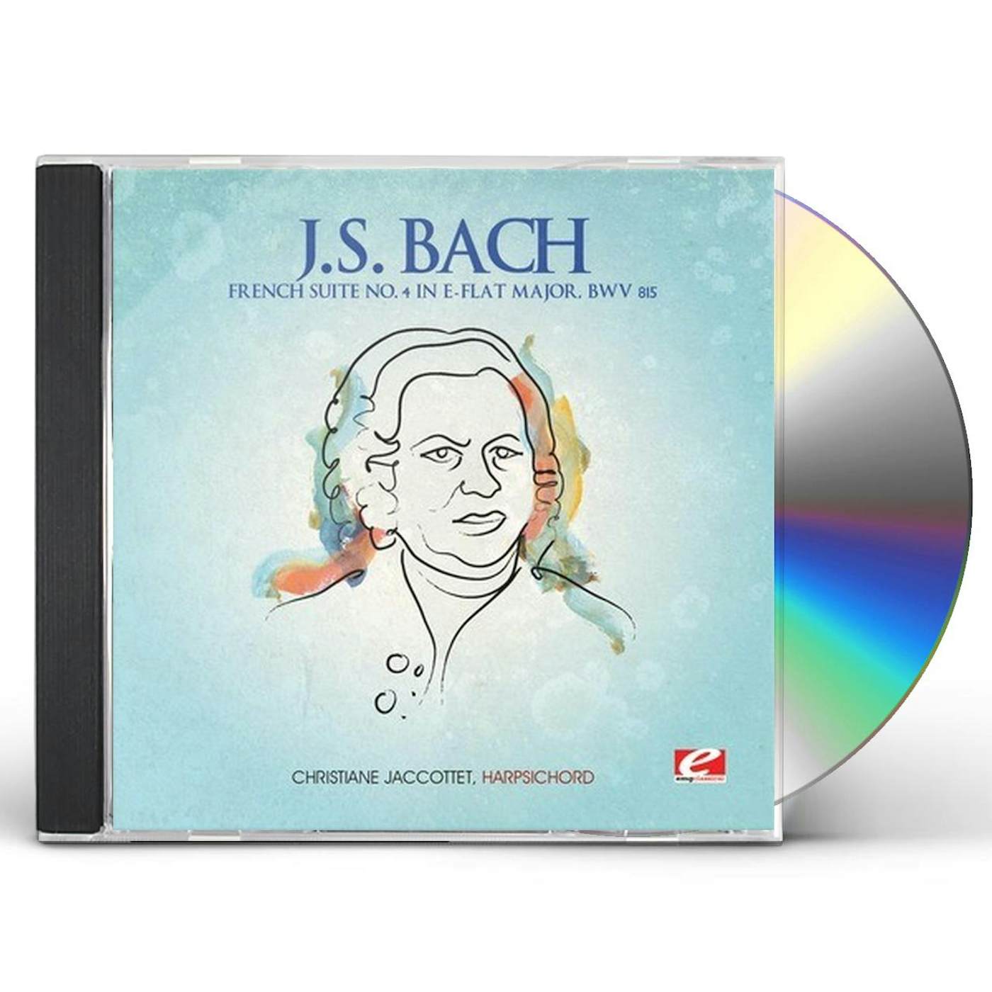 Johann Sebastian Bach FRENCH SUITE 4 E-FLAT MAJOR CD