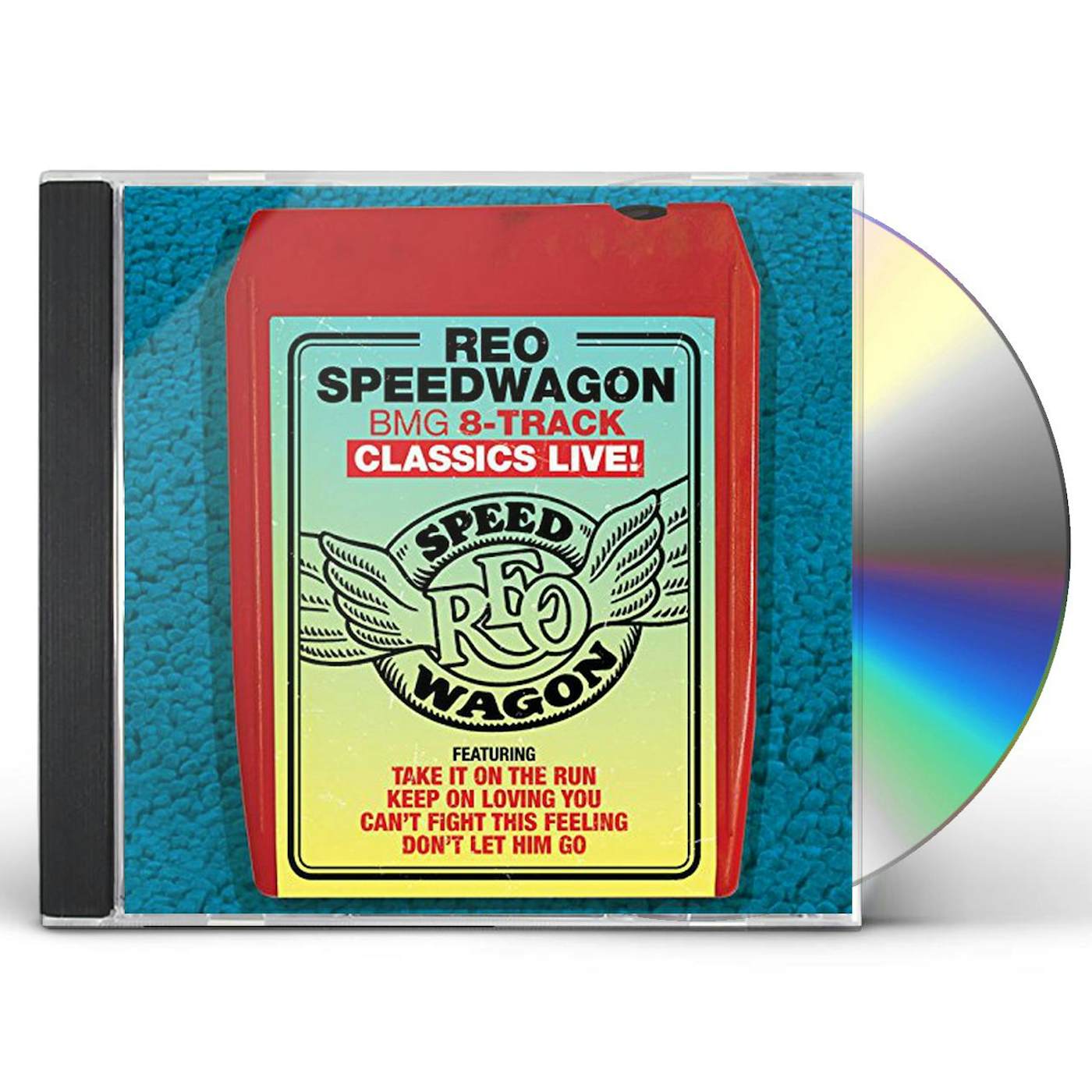 REO Speedwagon BMG 8-TRACK CLASSICS LIVE CD