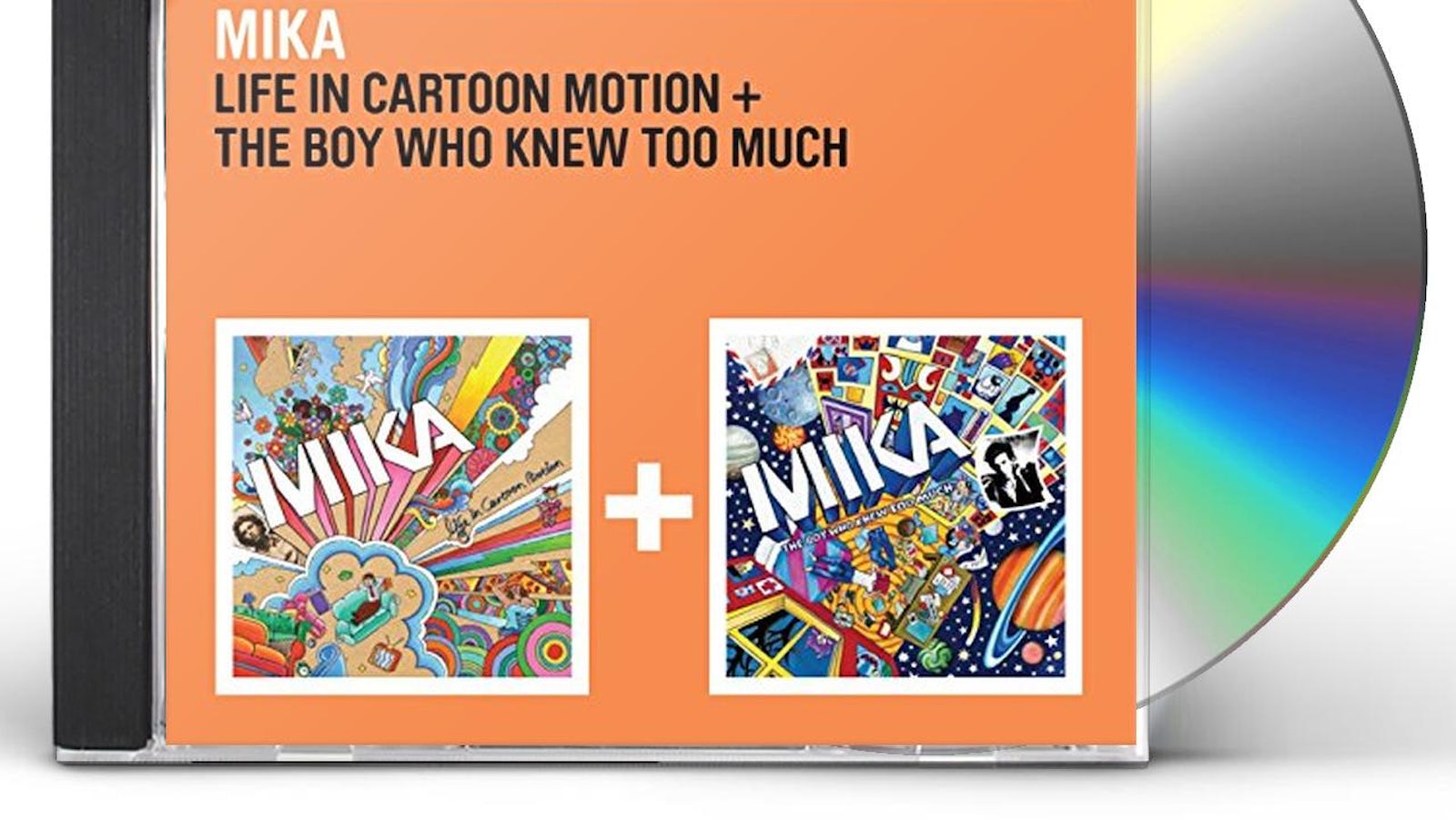 MIKA LIFE IN CARTOON MOTION / BOY WHO KNEW TOO MUCH CD