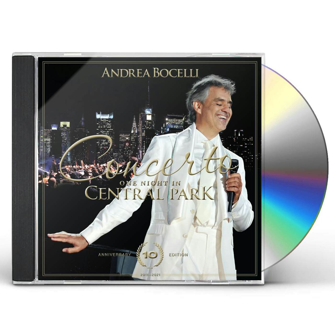 Andrea Bocelli CONCERTO: ONE NIGHT IN CENTRAL PARK - 10TH ANNIVER CD