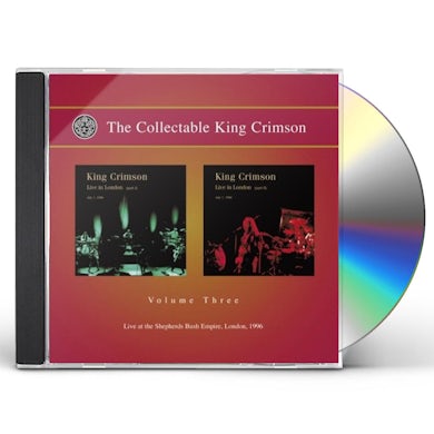 COLLECTABLE KING CRIMSON 3 CD