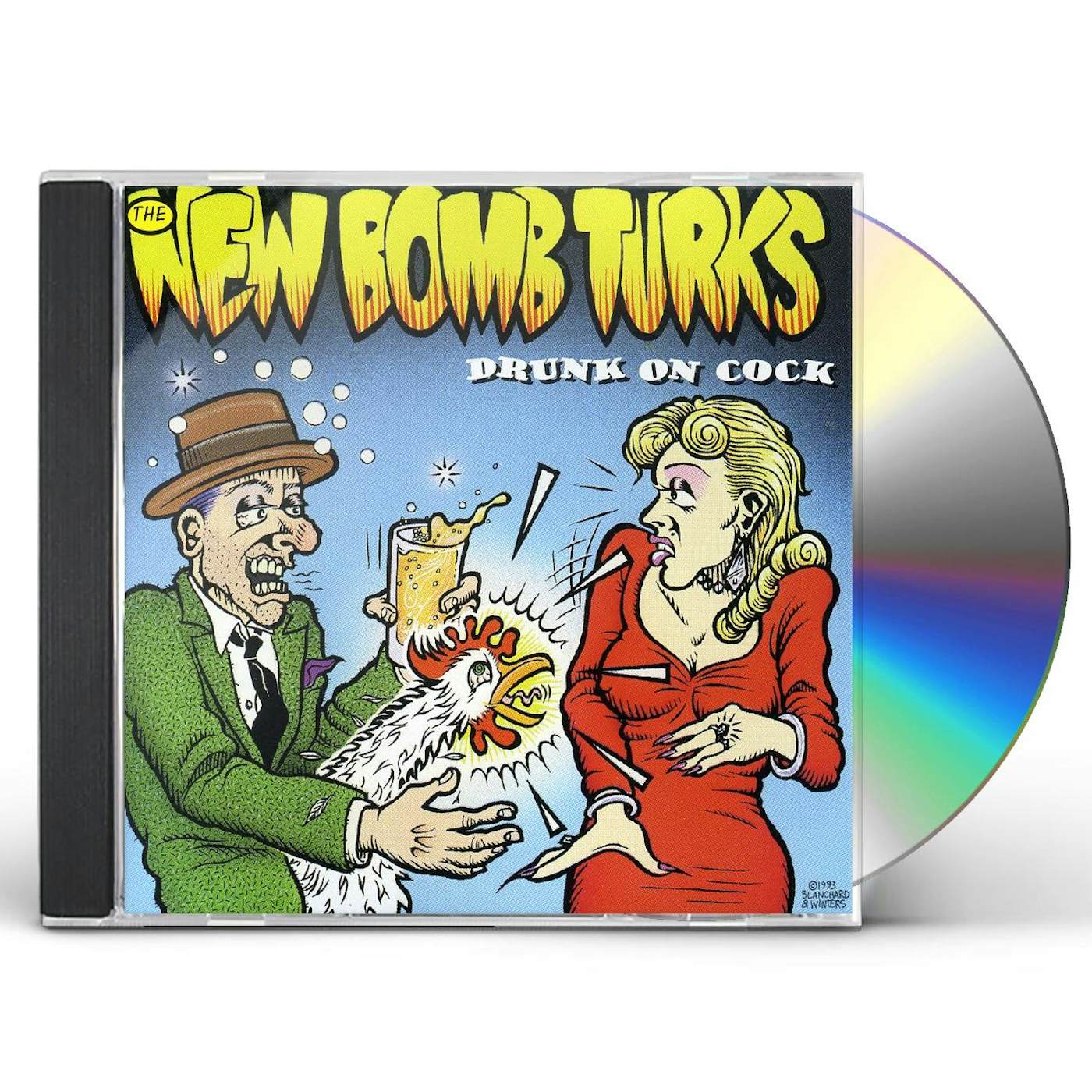 New Bomb Turks DRUNK ON COCK CD