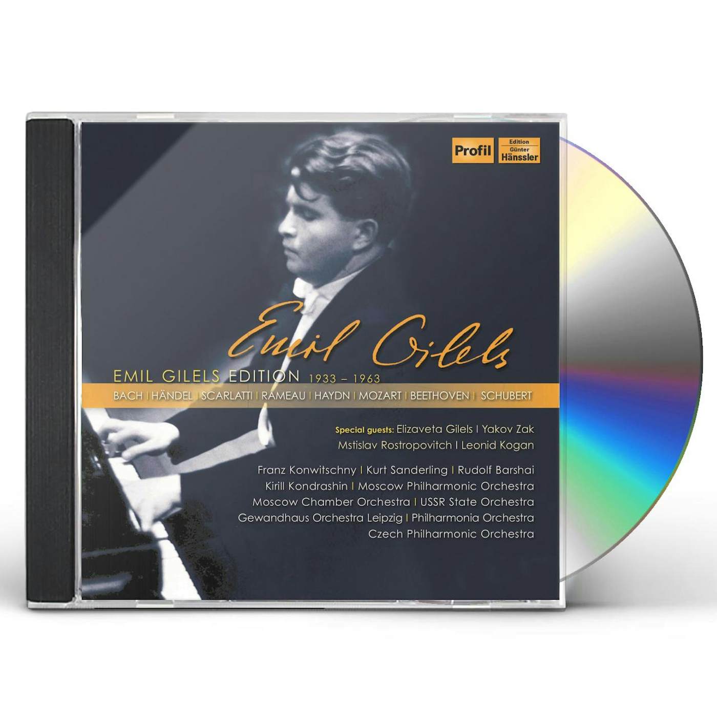EMIL GILELS EDITION CD