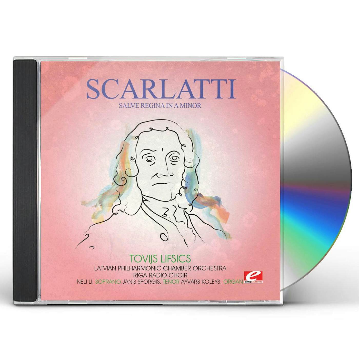 Scarlatti SALVE REGINA IN A MIN CD