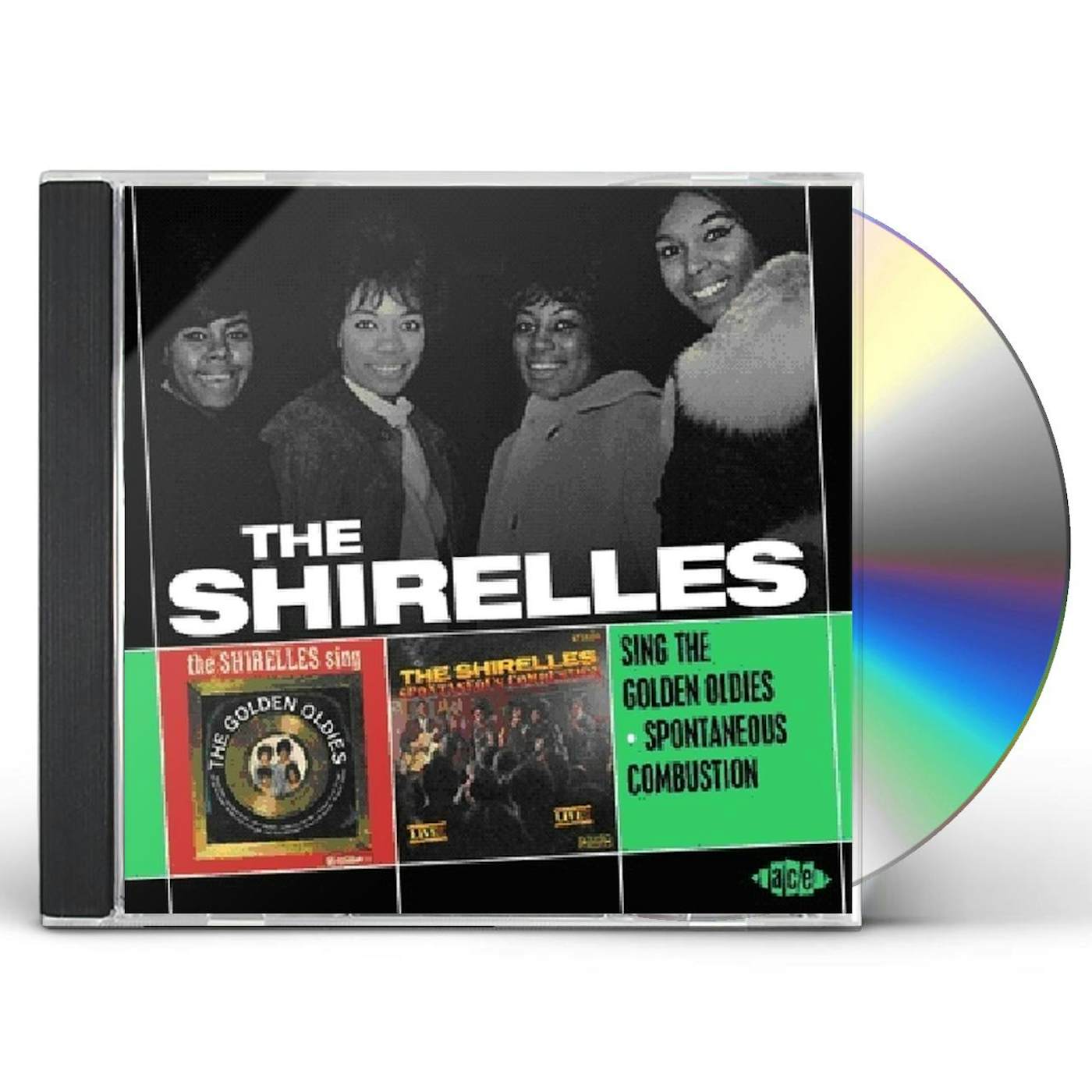 The Shirelles SING THE GOLDEN OLDIES / SPONTANEOUS COMBUSTION CD