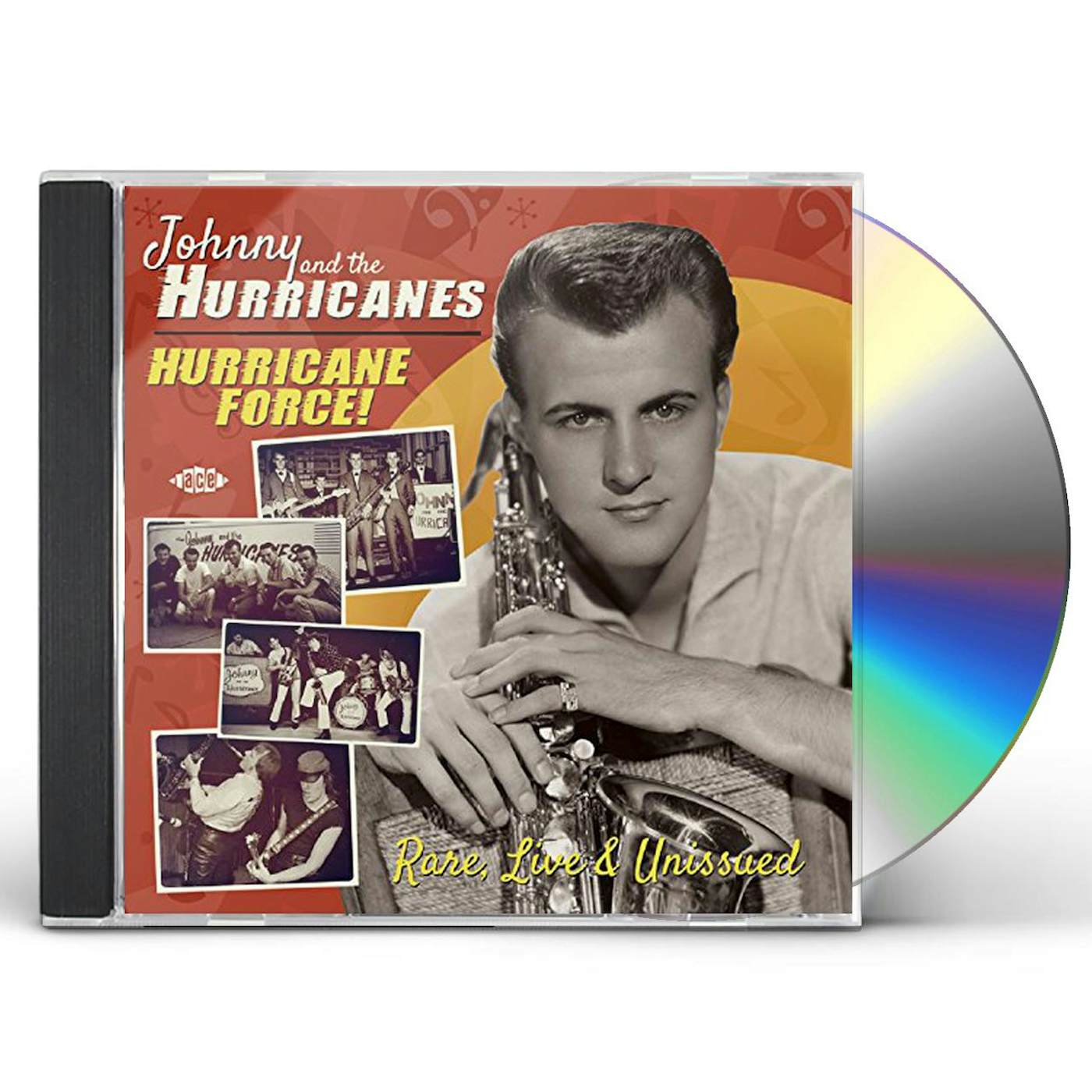 Johnny & The Hurricanes HURRICANE FORCE RARE LIVE & UNISSUED CD