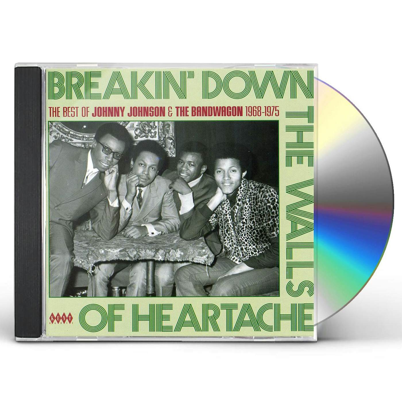 Johnny Johnson & The Bandwagon BREAKING DOWN THE WALLS OF HEARTACHE: THE BEST OF CD