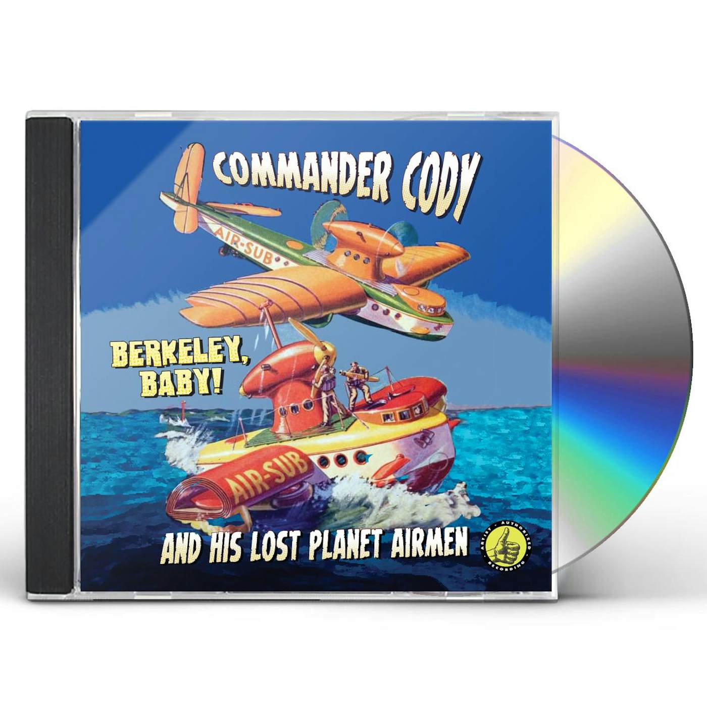 Commander Cody BERKELEY BABY LIVE CD
