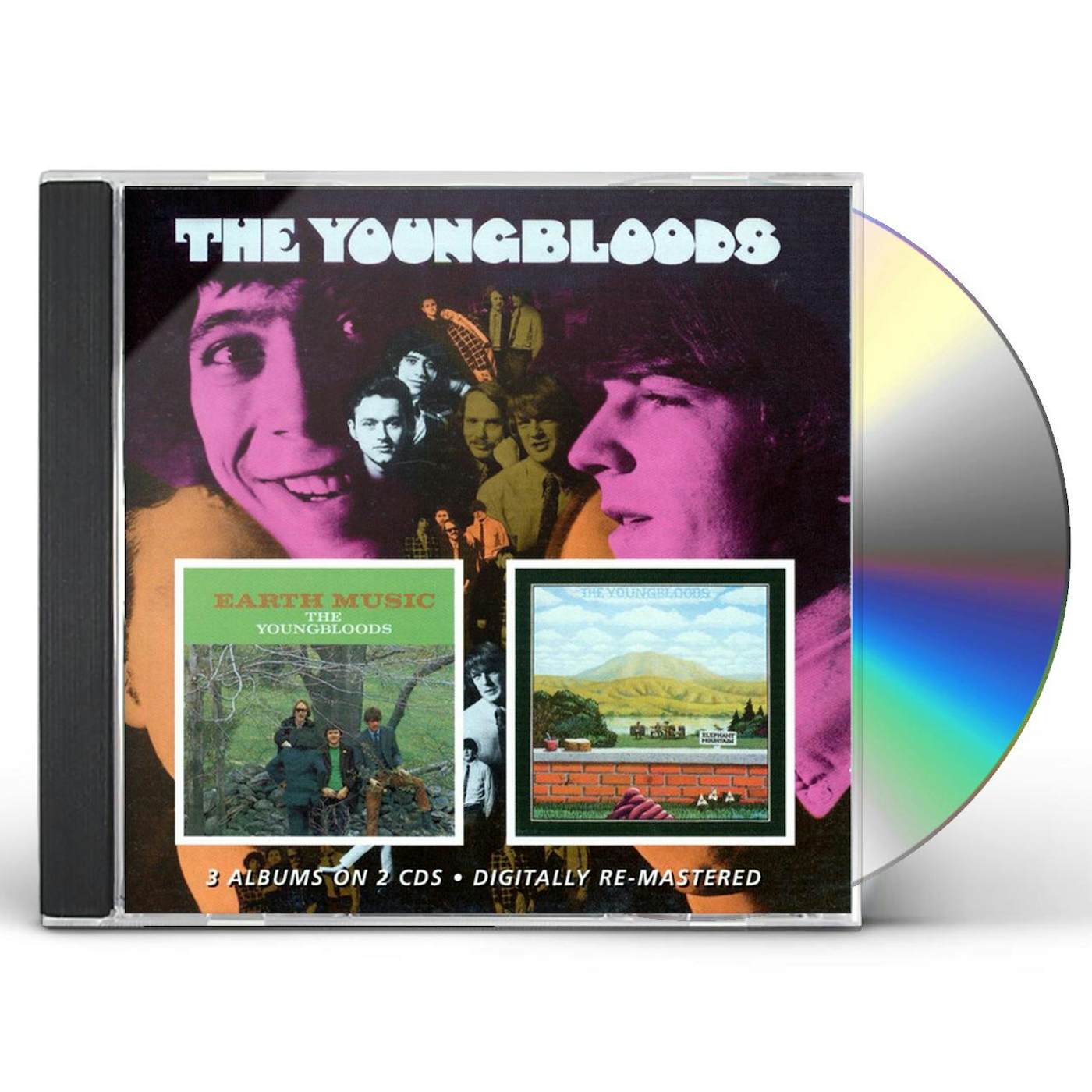 The Youngbloods / EARTH MUSIC / ELEPHANT MOUNTAIN (REMASTERED) CD