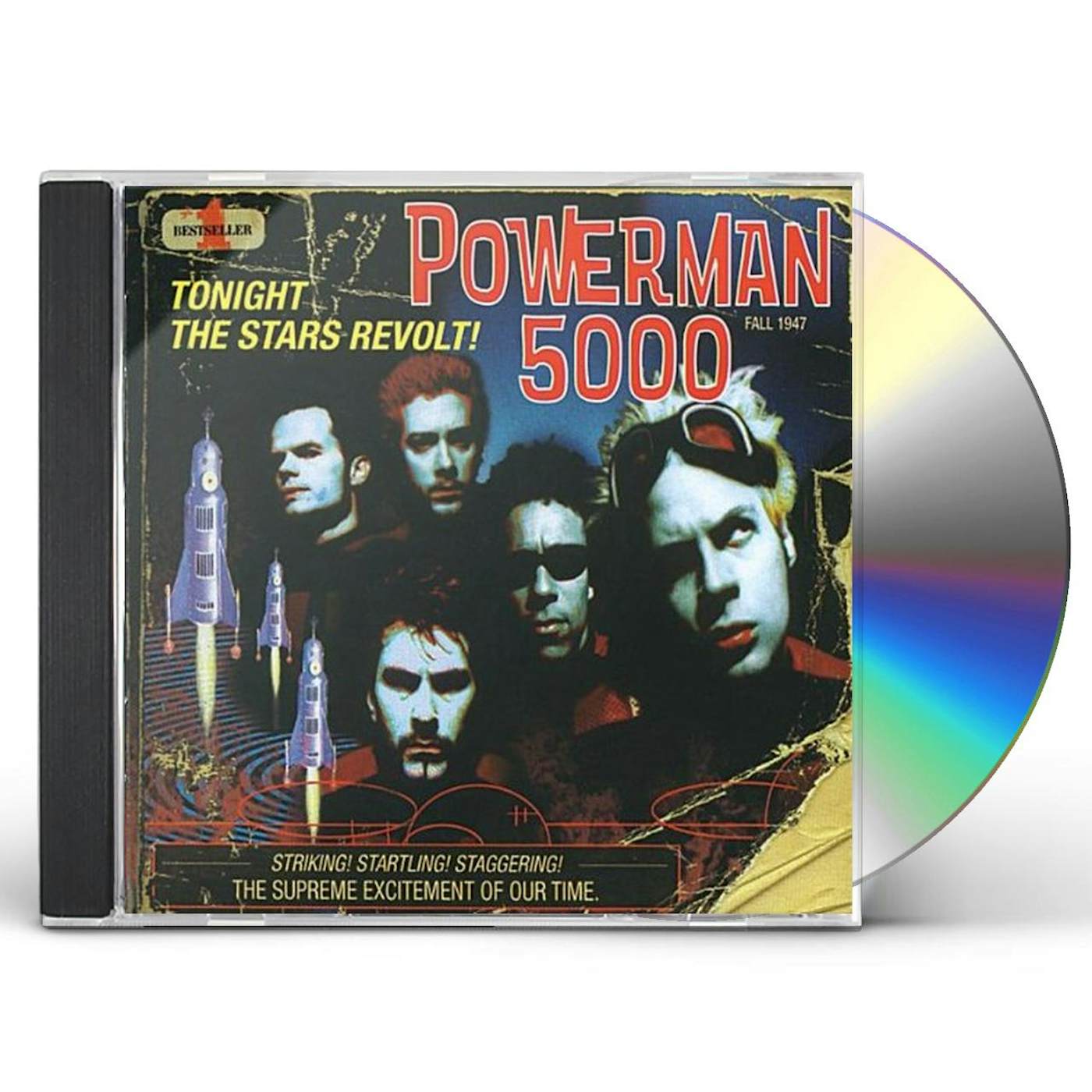 Powerman 5000 TONIGHT THE STARS REVOLT CD
