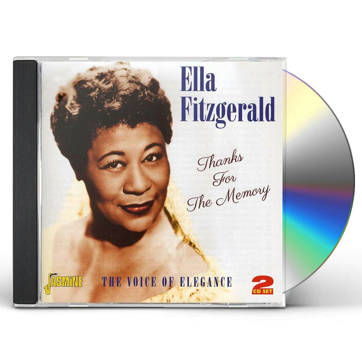 Ella Fitzgerald THANKS FOR THE MEMORY: VOICE OF ELEGANCE CD