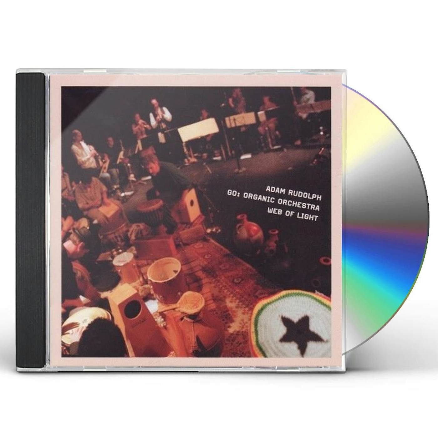 Adam Rudolph GO: ORGANIC ORCHESTRA WEB OF LIGHT CD