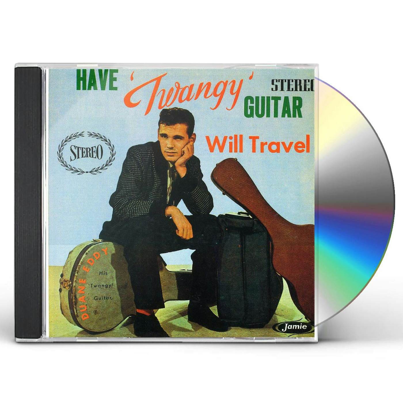 Eddy Duane HAVE TWANGY GUITAR WILL TRAVEL CD