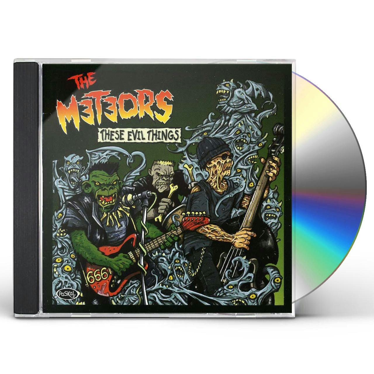 The Meteors THESE EVIL THINGS CD