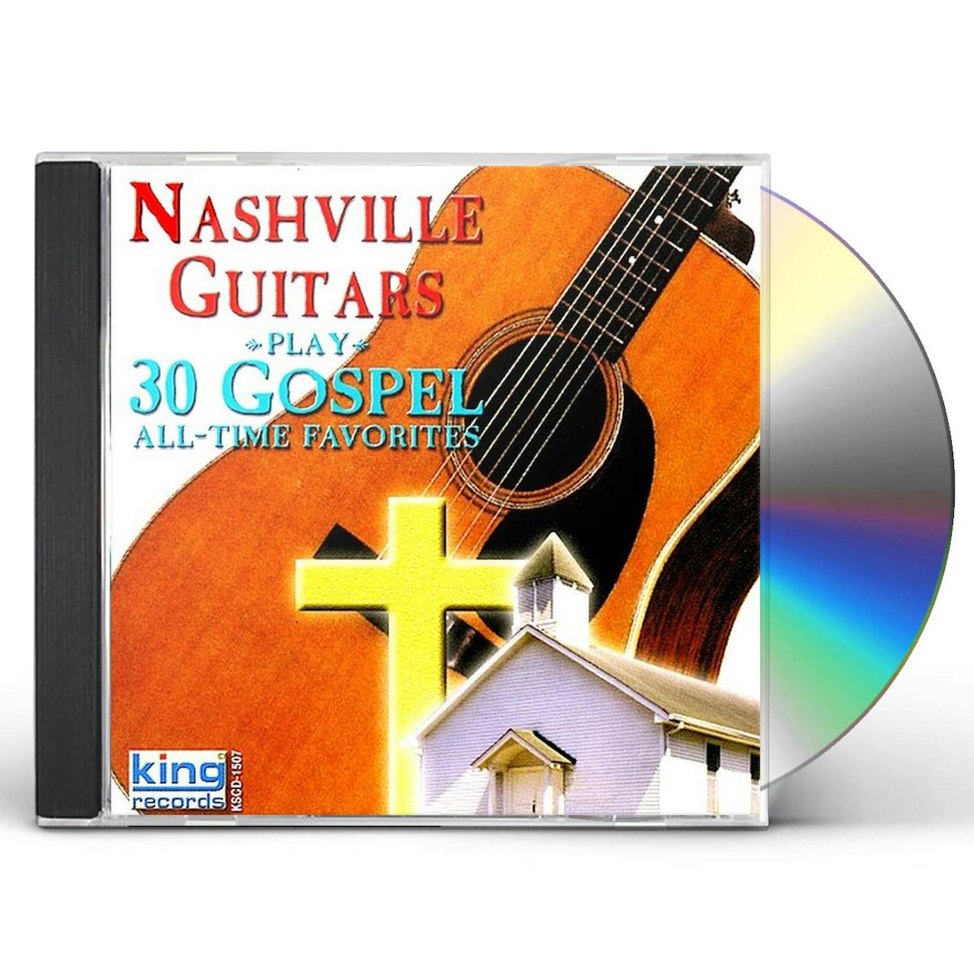 Nashville Guitars PLAY 30 GOSPEL ALL TIME FAVORITES CD
