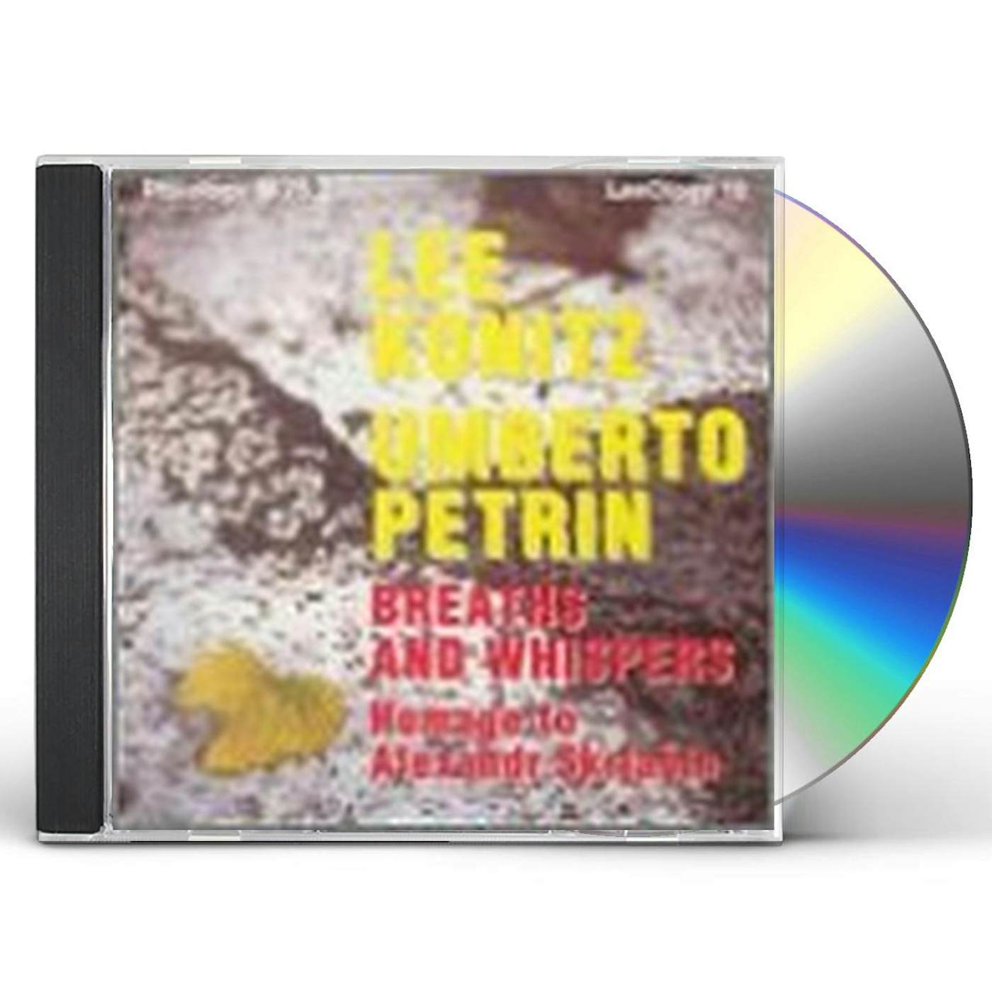 Lee Konitz BREATHS AND WHISPERS CD