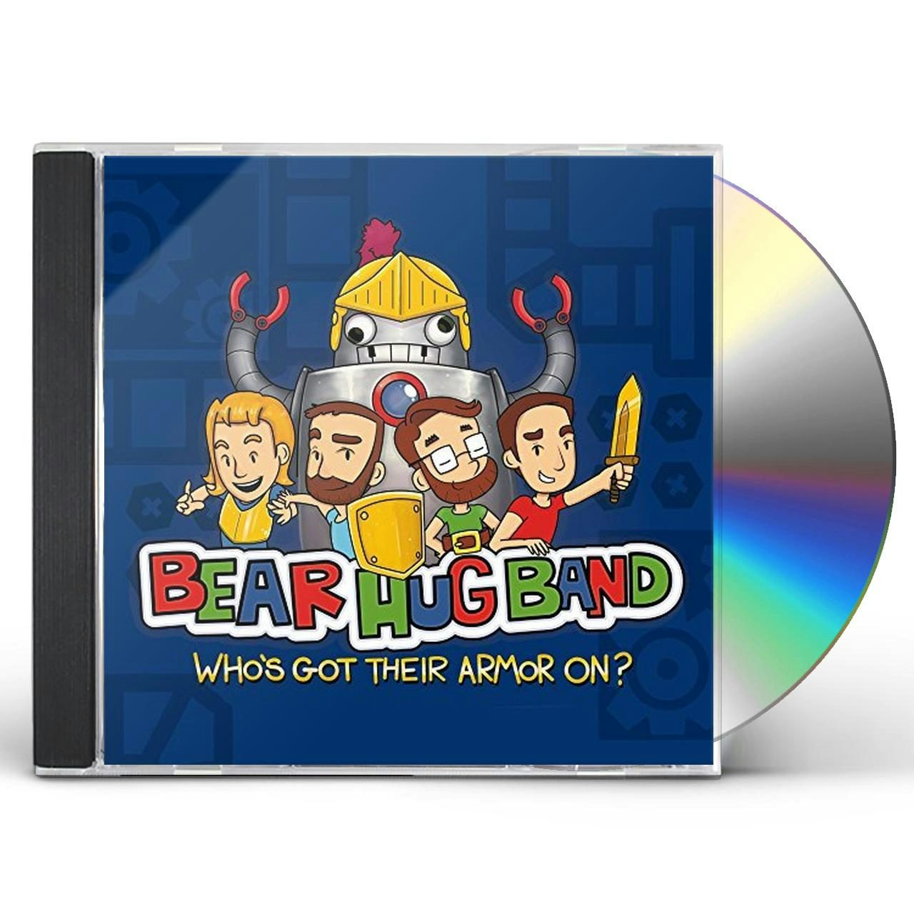 Bear Hug Band WHO'S GOT THEIR ARMOR ON CD