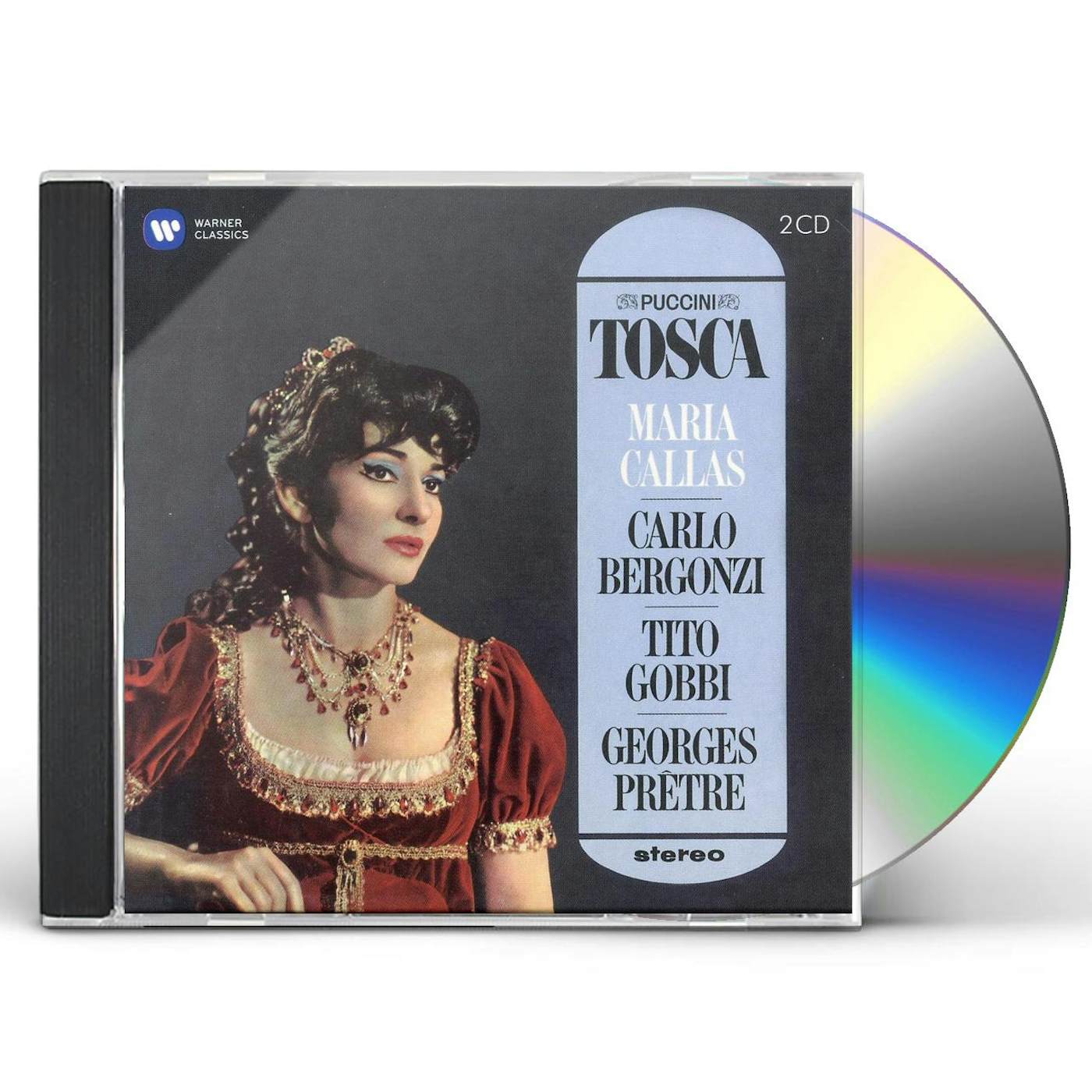 Maria Callas PUCCINI: TOSCA (1965 - PRETRE) CD