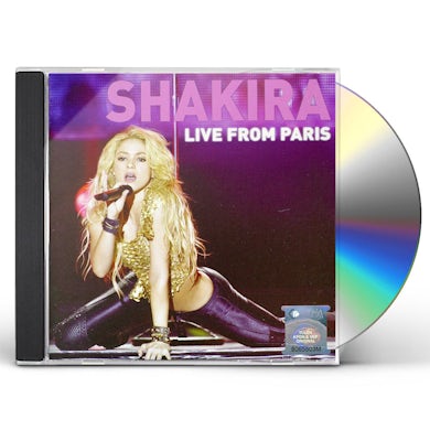 Shakira LIVE FROM PARIS CD