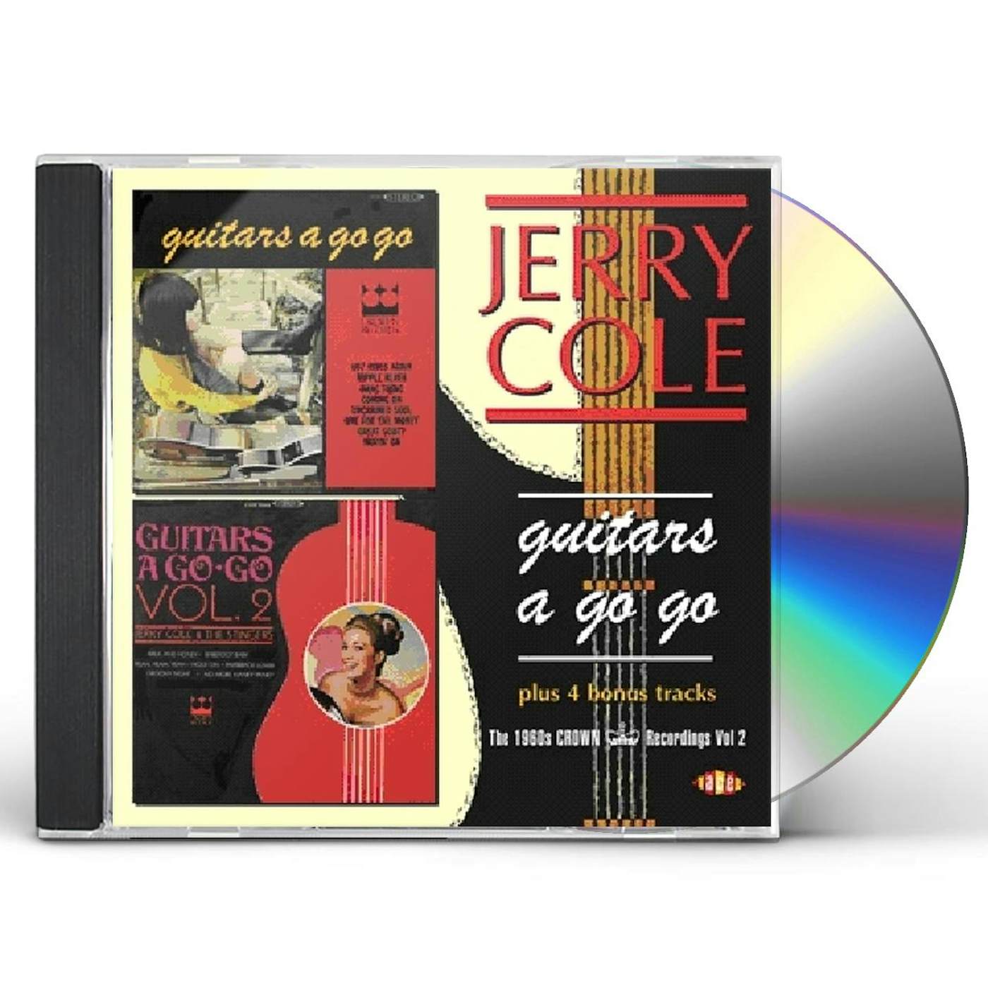 Jerry Cole GUITARS A GO GO: 1960'S CROWN RECORDINGS 2 CD