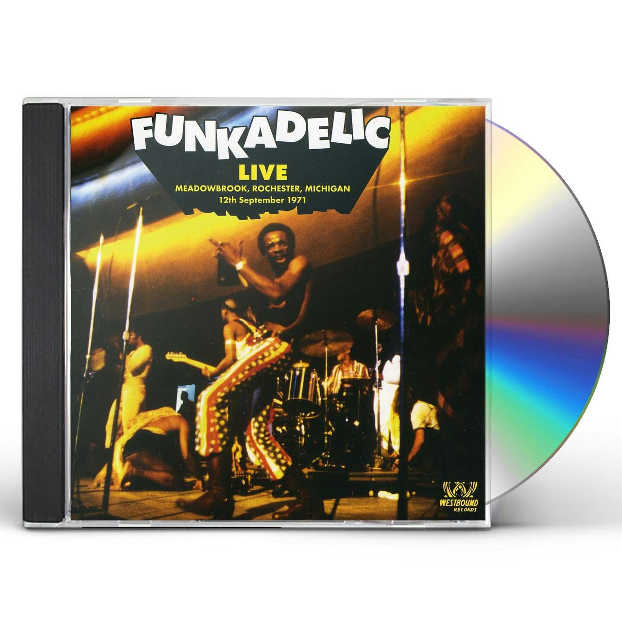 Funkadelic LIVE IN MEADOWBROOK ROCHESTER MICHIGAN CD