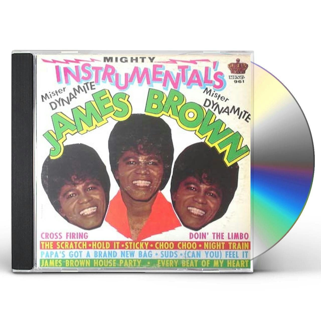 James Brown NIGHT TRAIN-MIGHTY INSTRUMENTALS CD