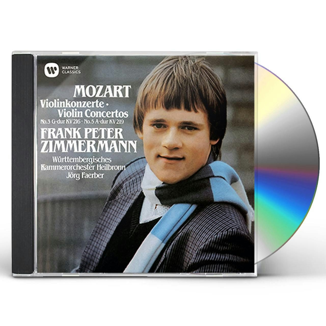 Frank Peter Zimmermann MOZART: VIOLIN CONCERTOS NOS. 3 & 5 CD