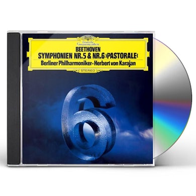 Herbert Von Karajan  BEETHOVEN: SYMPHONY NO.5 & NO.6 CD