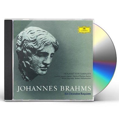 Herbert Von Karajan  BRAHMS: EIN DEUTSCHES REQUIEM CD