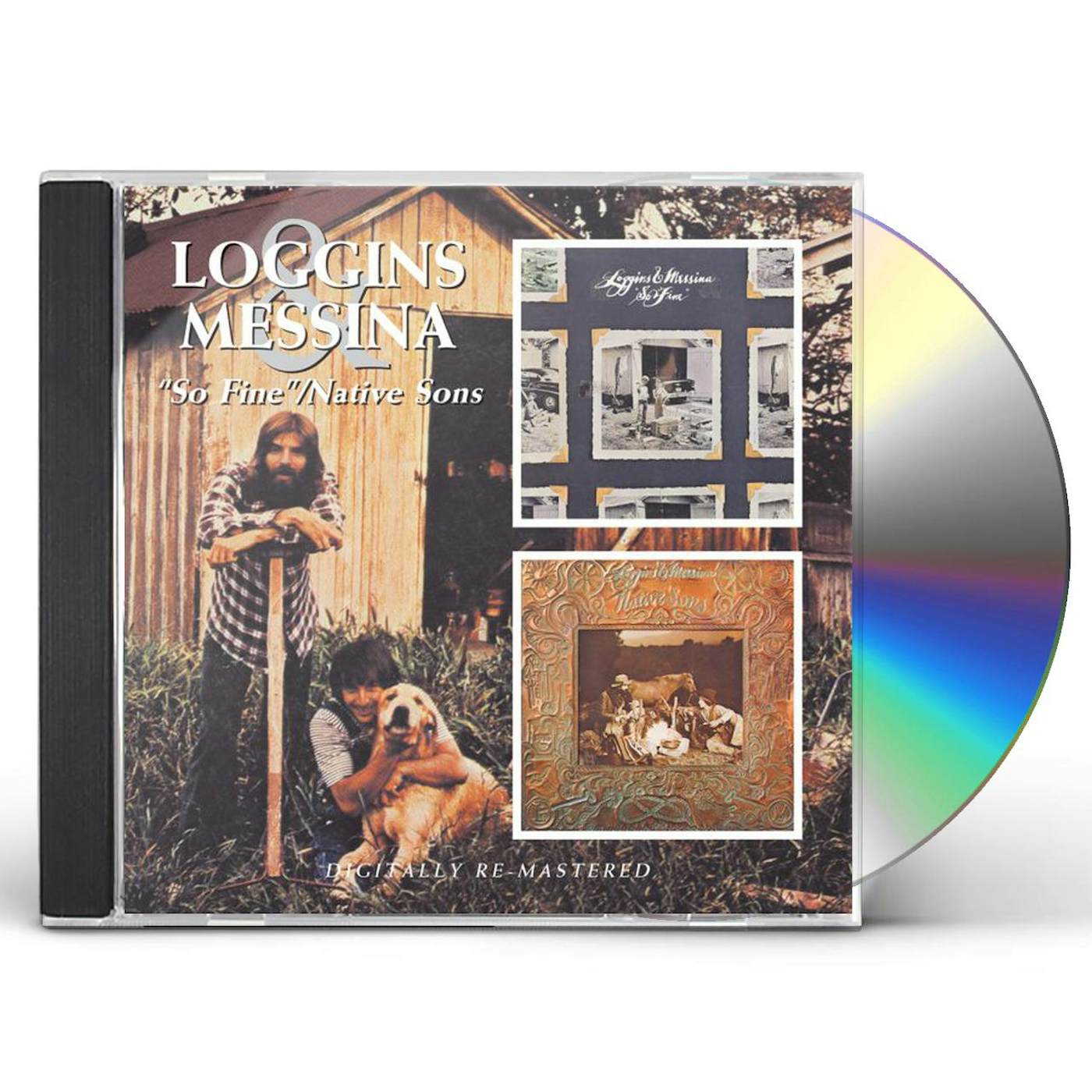 Loggins & Messina SO FINE / NATIVE SONS CD