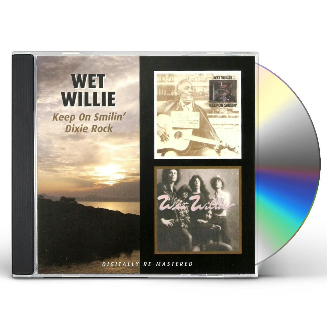 keep on smiling / dixie rock (remastered) cd - Wet Willie