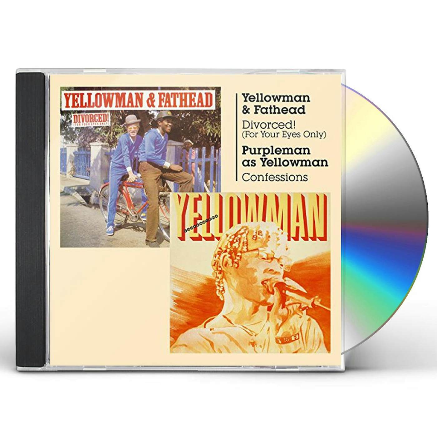 Yellowman DIVORCED (FOR YOUR EYES ONLY) + CONFESSIONS CD