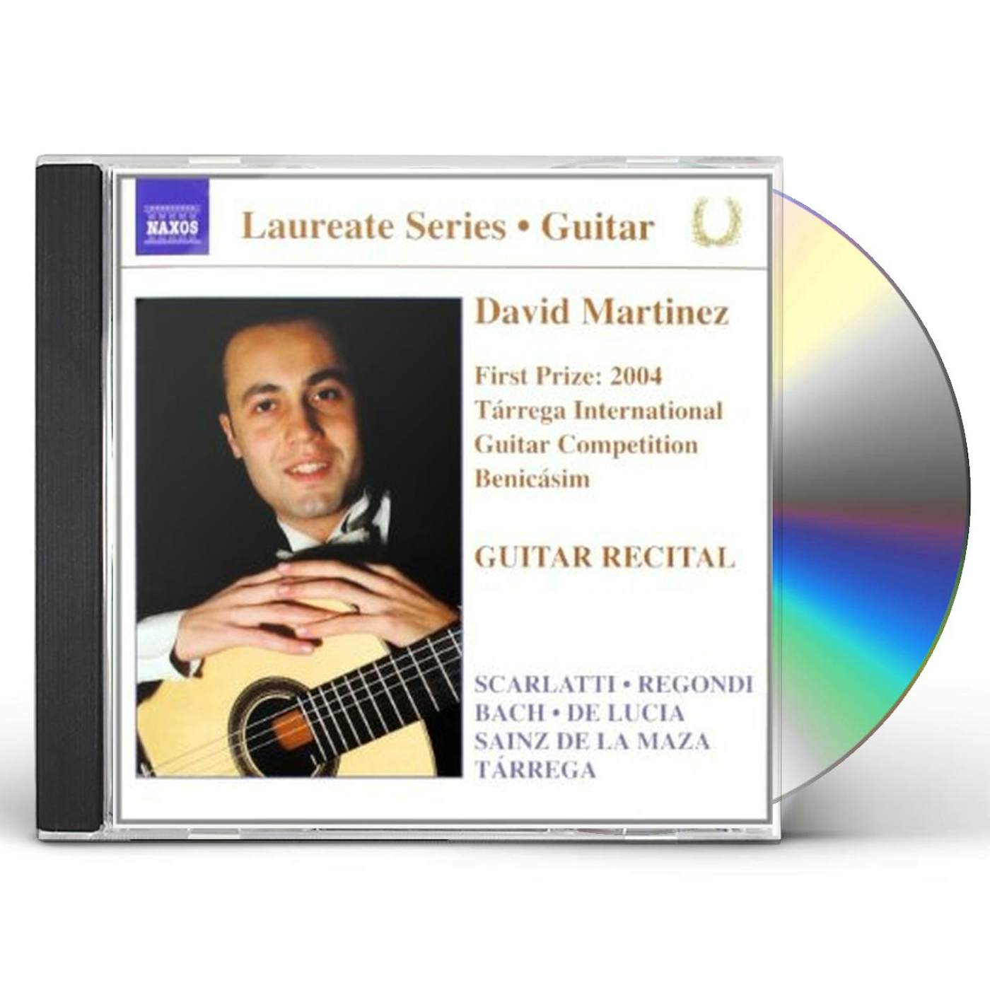 David Martinez GUITAR RECITAL CD