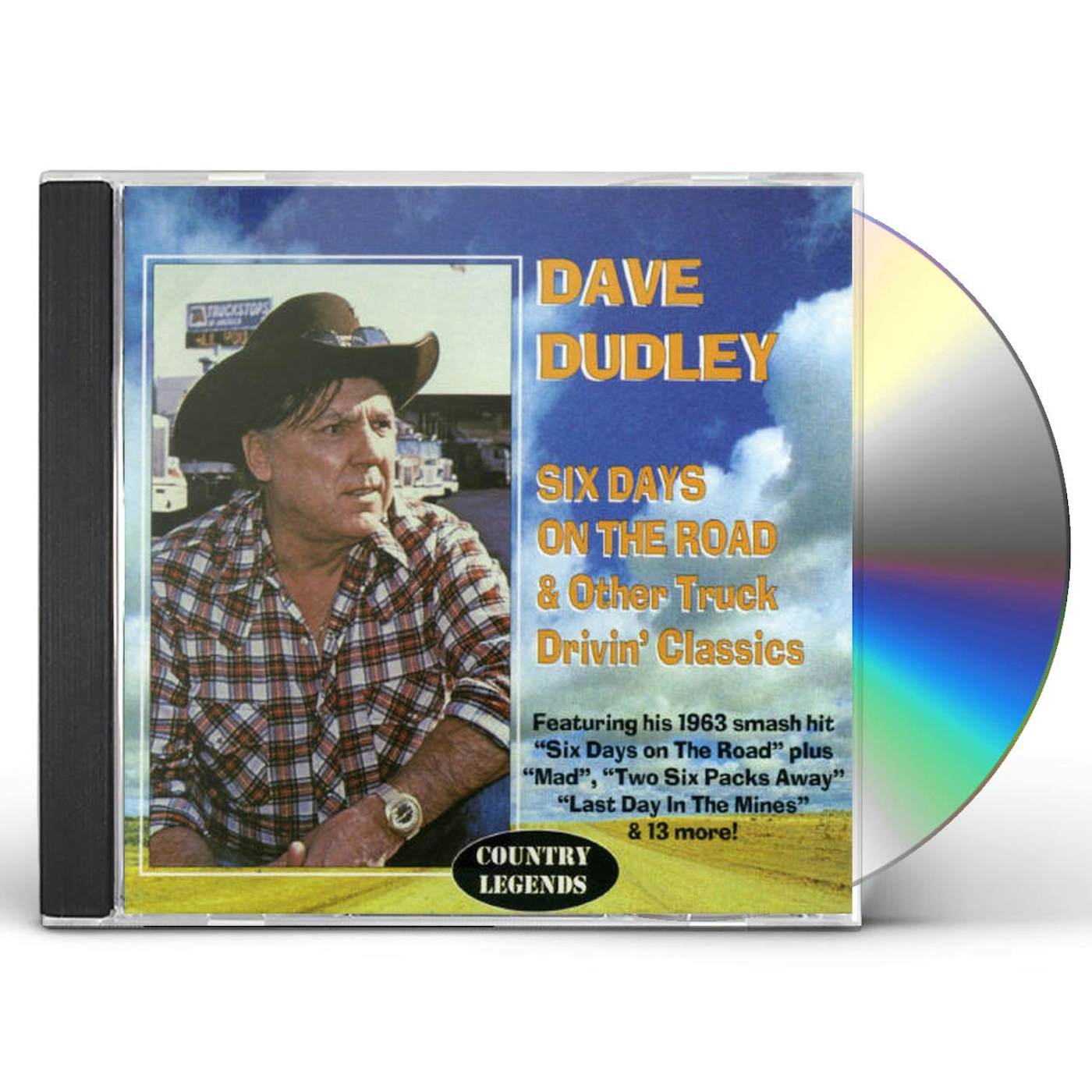 Dave Dudley SIX DAYS ON THE ROAD CD