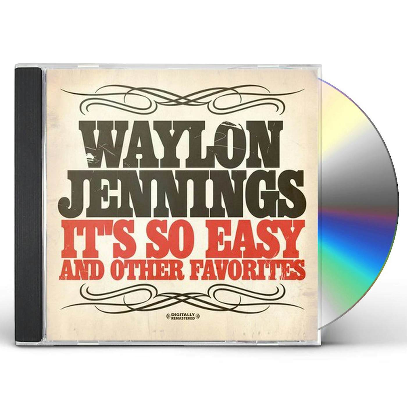 Waylon Jennings IT'S SO EASY & OTHER FAVORITES CD