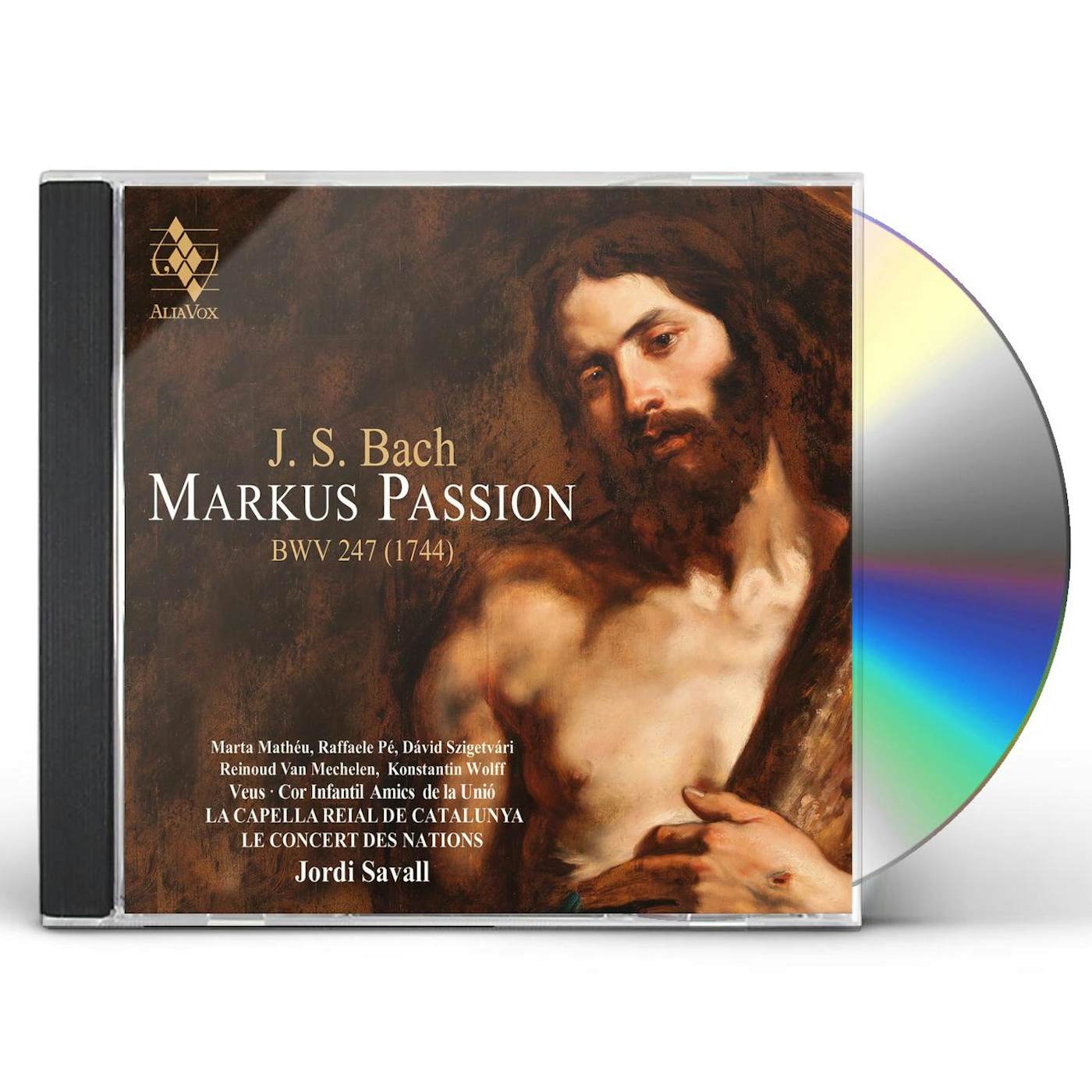 Jordi Savall Bach: St. Mark Passion CD