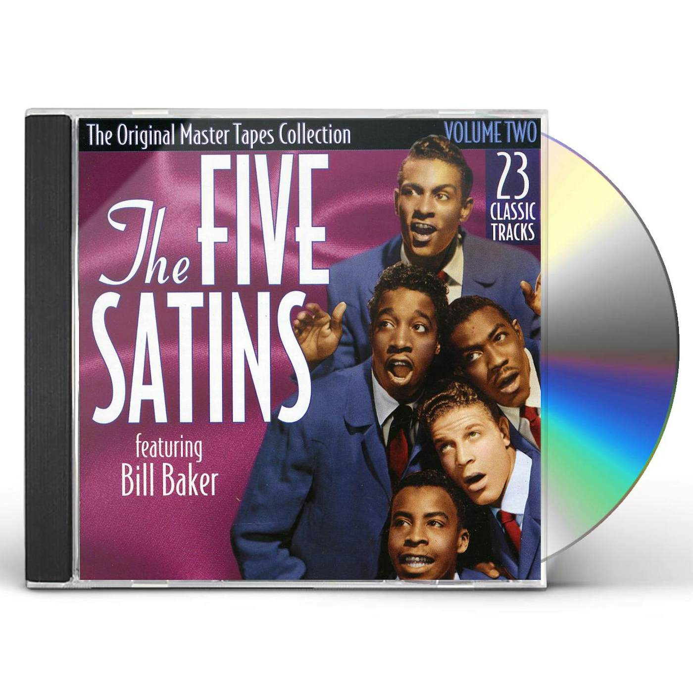 The Five Satins ORIGINAL MASTER TAPES COLLECTION 2 CD