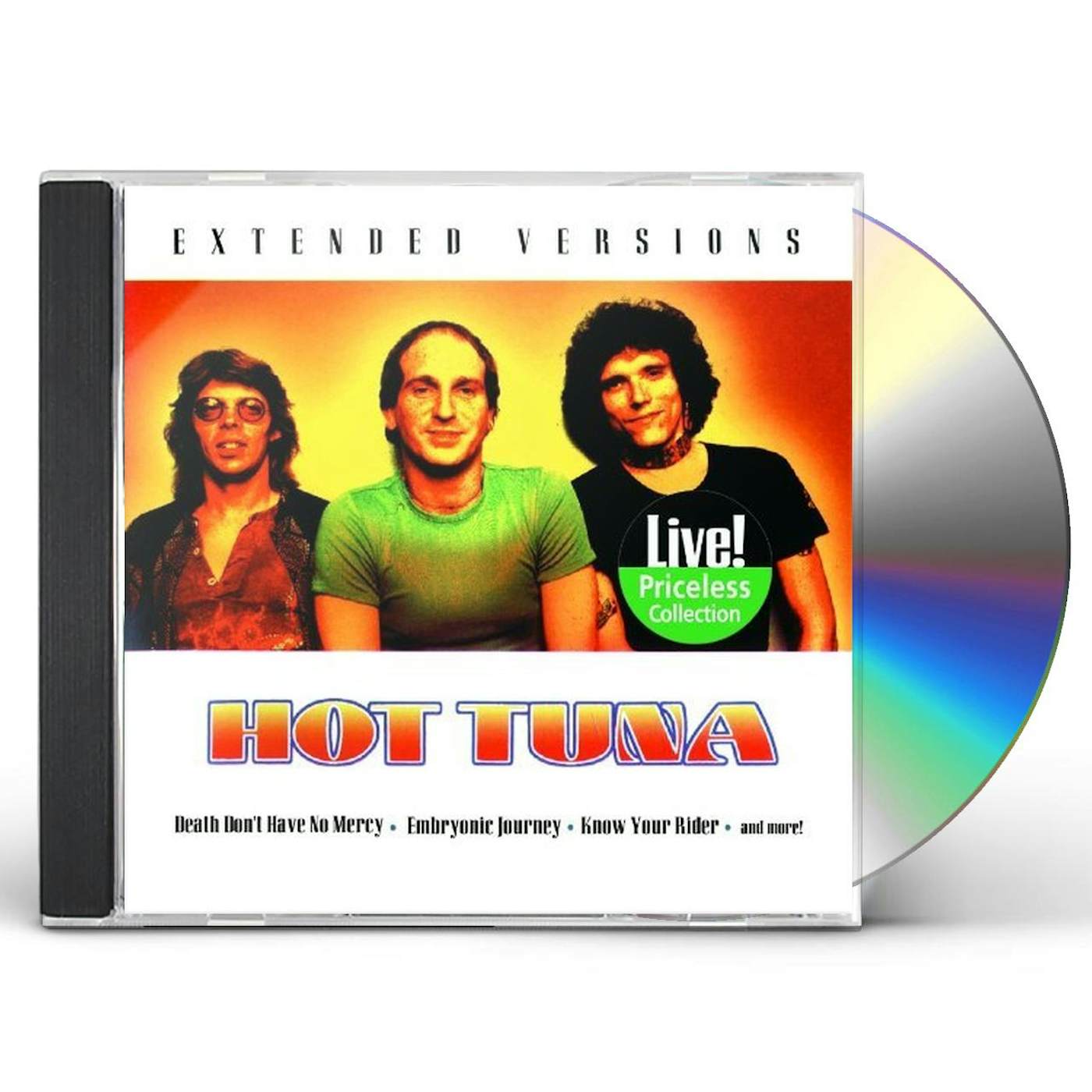Hot Tuna EXTENDED VERSIONS CD