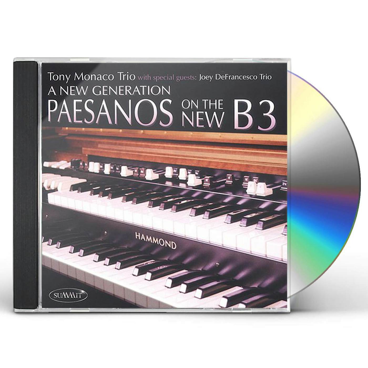 Tony Monaco NEW GENERATION: PAESANOS ON THE NEW CD