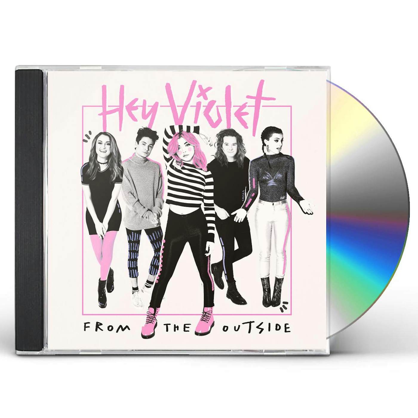 Hey Violet FROM THE OUTSIDE CD