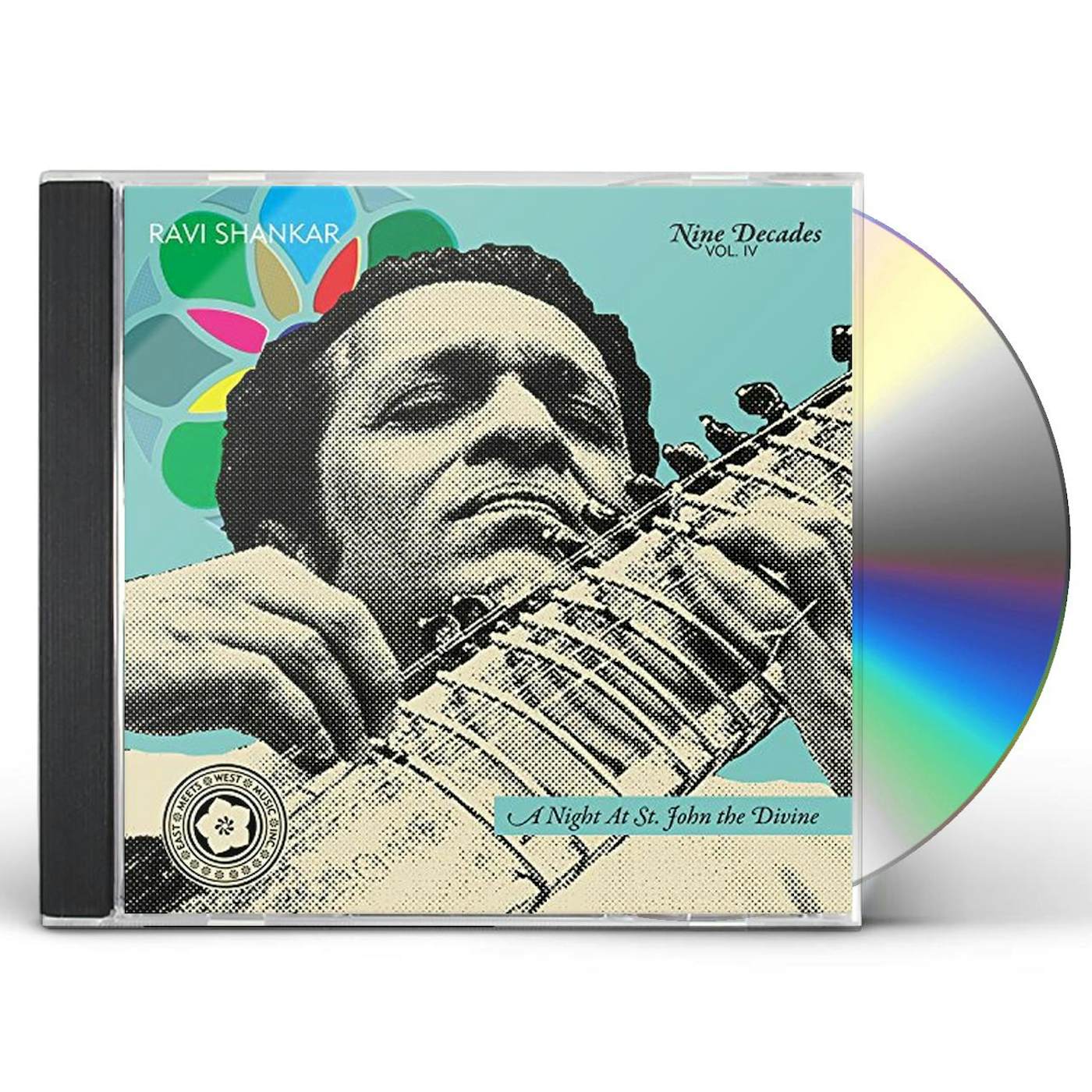 Ravi Shankar NIGHT AT ST. JOHN THE DIVINE-NINE DECADES-4 CD