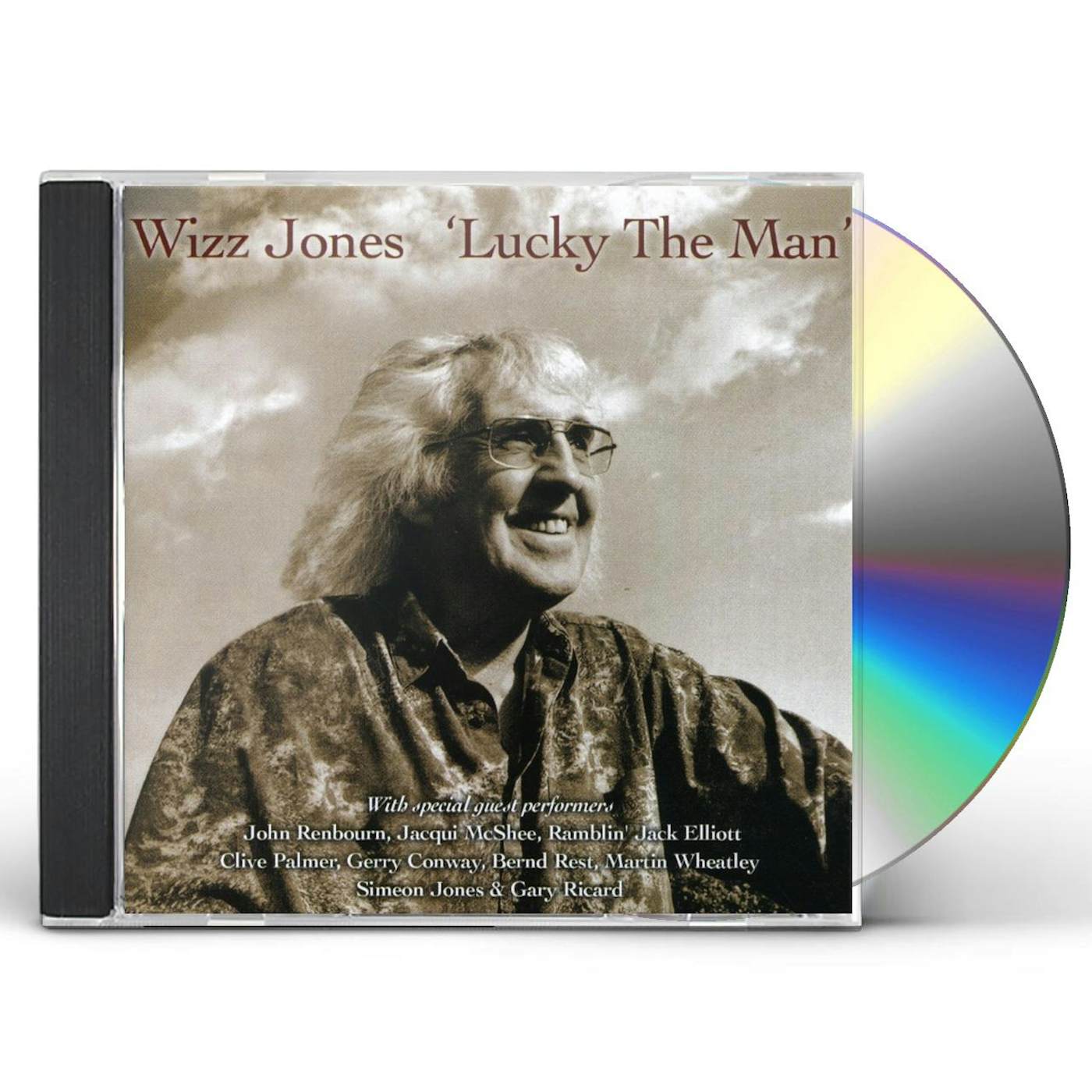 Wizz Jones LUCKY THE MAN CD