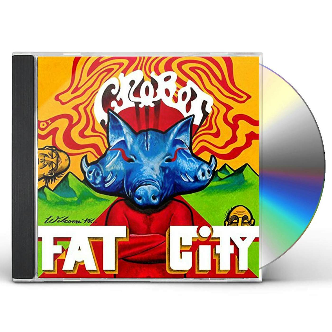 Crobot WELCOME TO FAT CITY CD