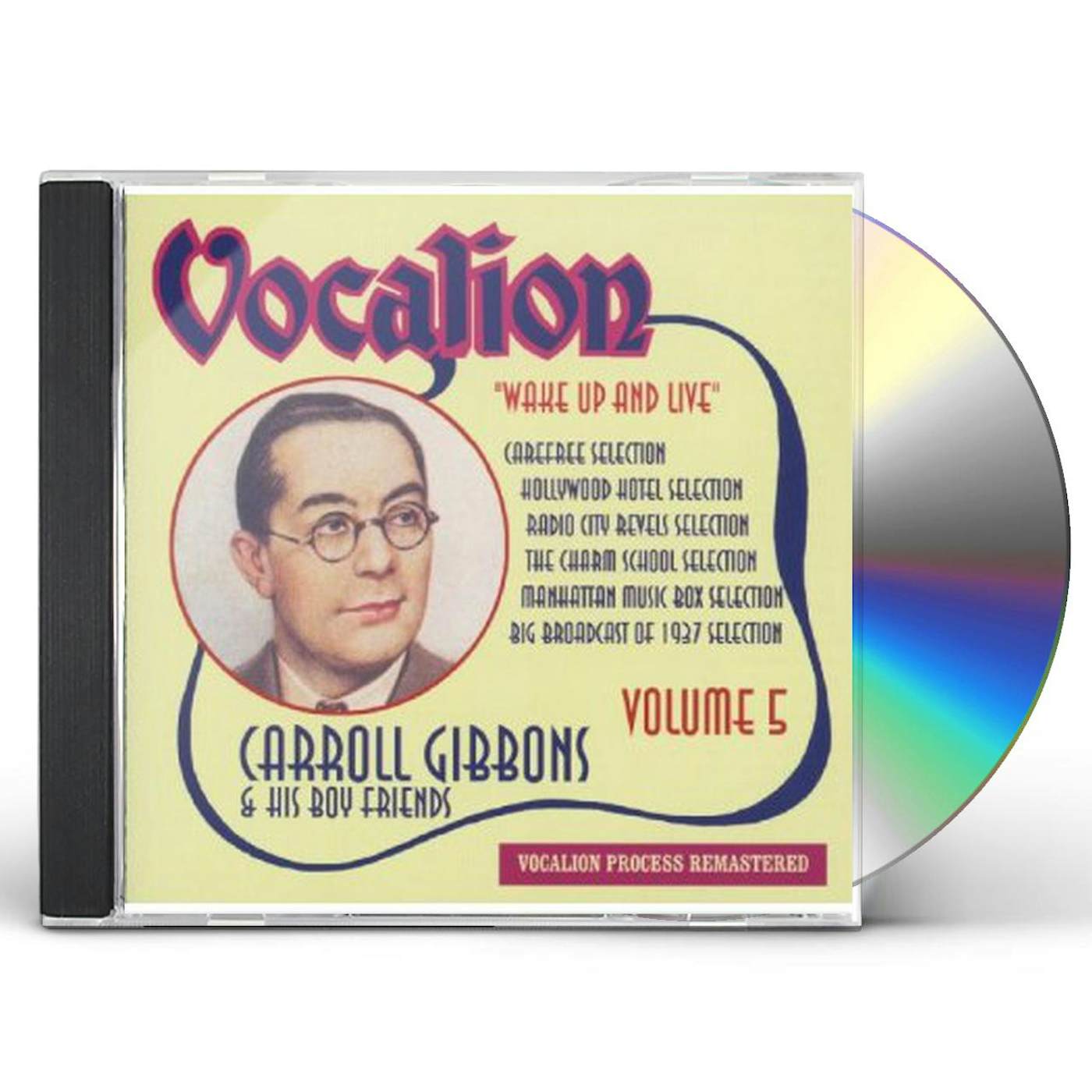 Carroll Gibbons WAKE UP & LIVE 5 CD