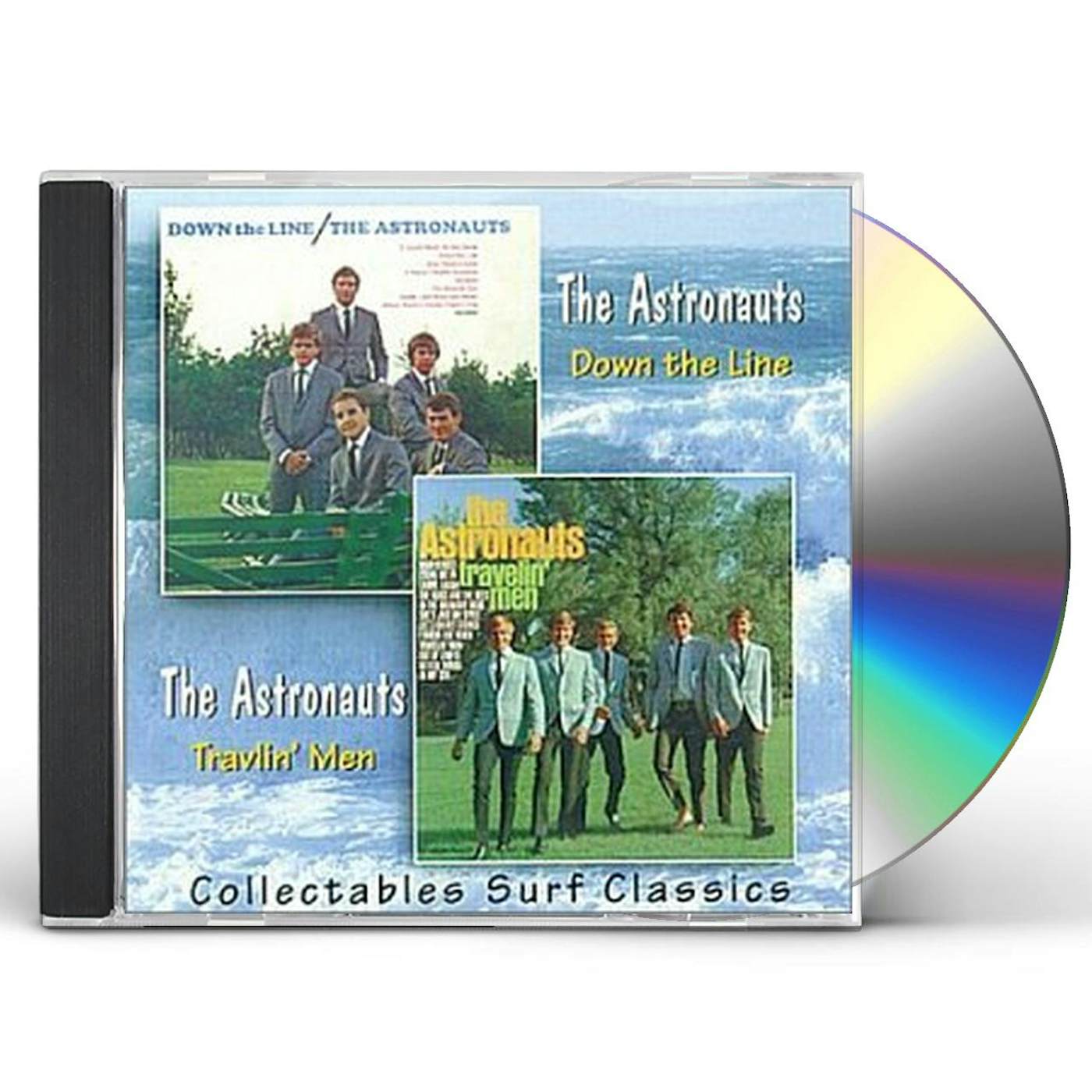 The Astronauts DOWN THE LINE / TRAVELIN MAN CD