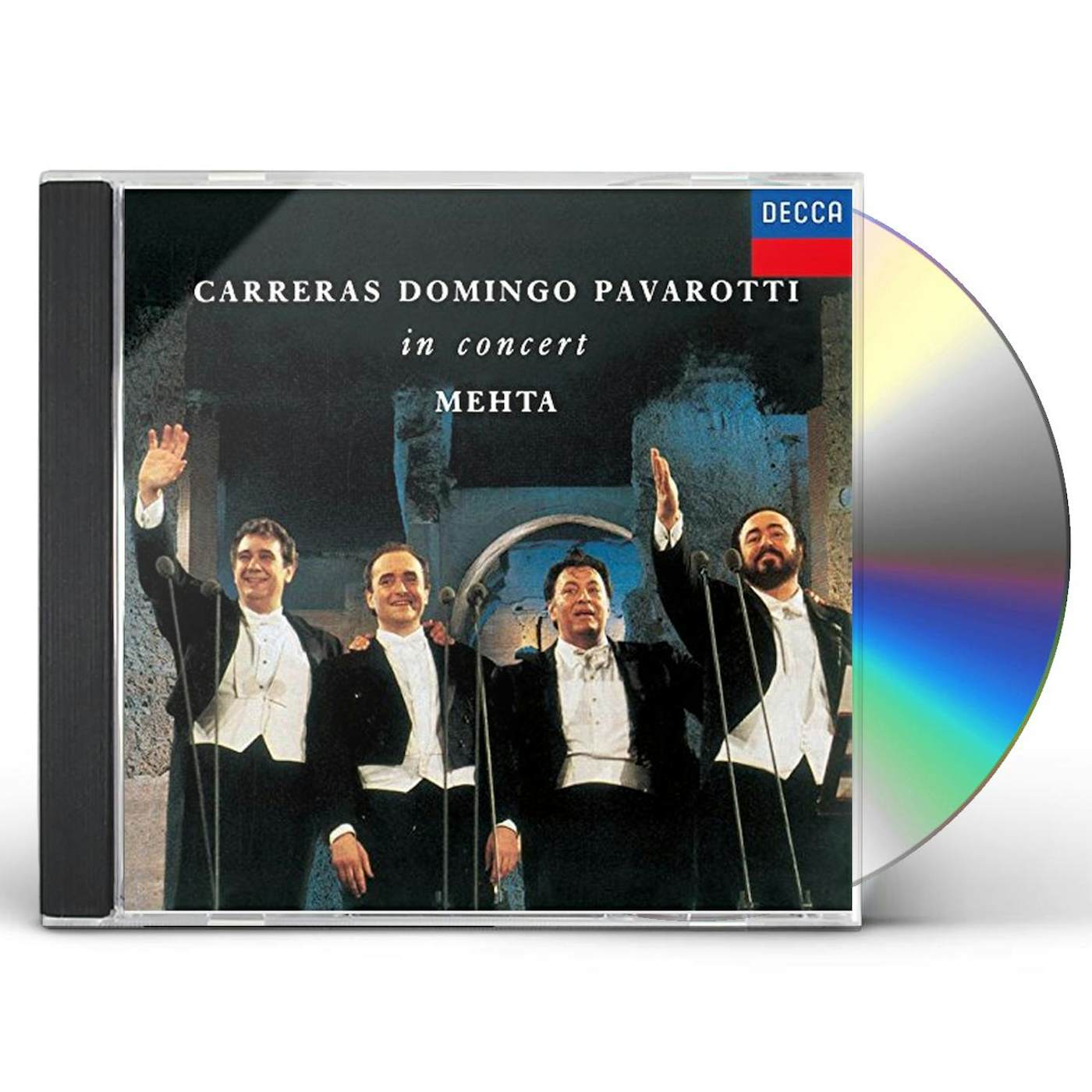 CARRERAS DOMINGO Luciano Pavarotti IN CONCERT CD