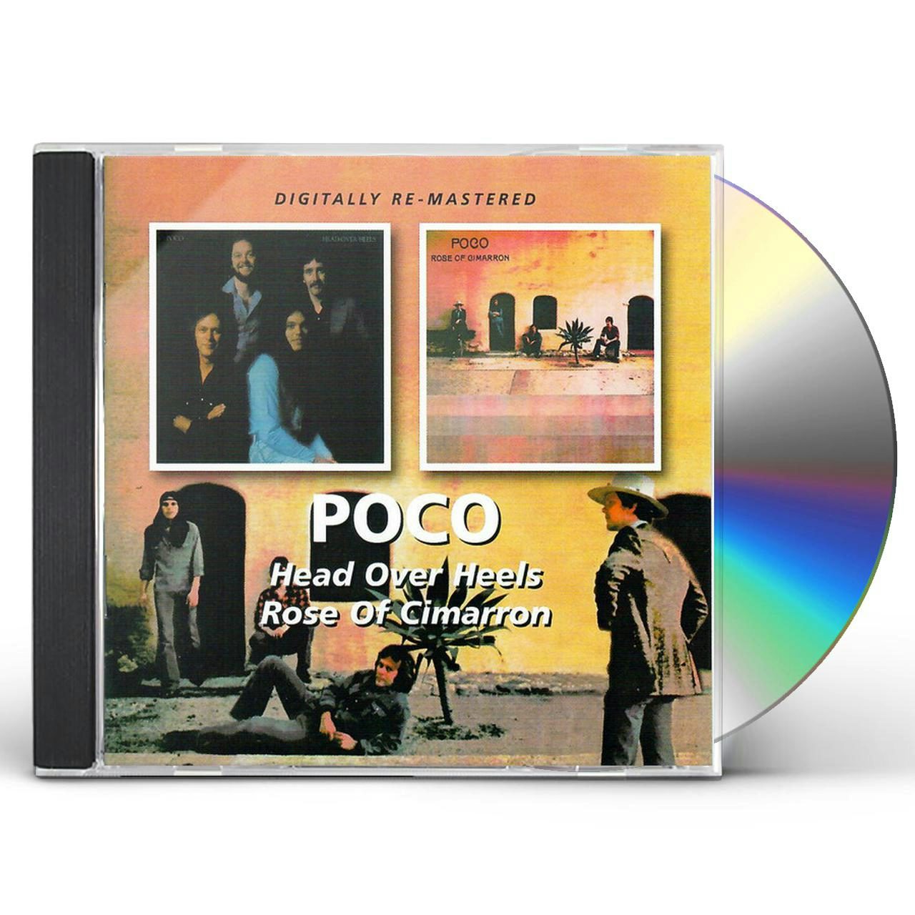 head over heels / rose of cimarron (remastered) cd - Poco