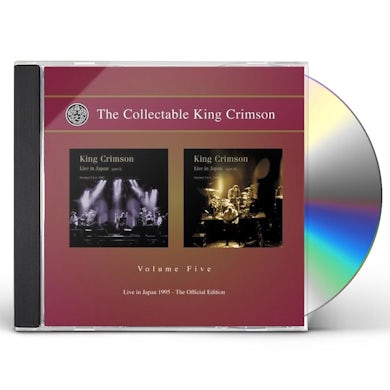 COLLECTABLE KING CRIMSON 5: LIVE IN JAPAN 1995 CD
